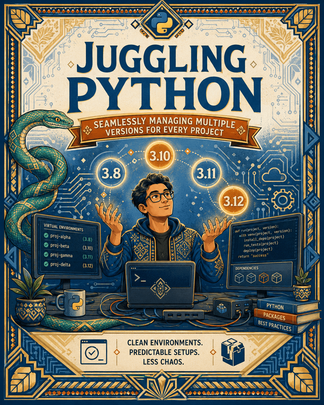 Juggling Python: Seamlessly Managing Multiple Versions for Every Project